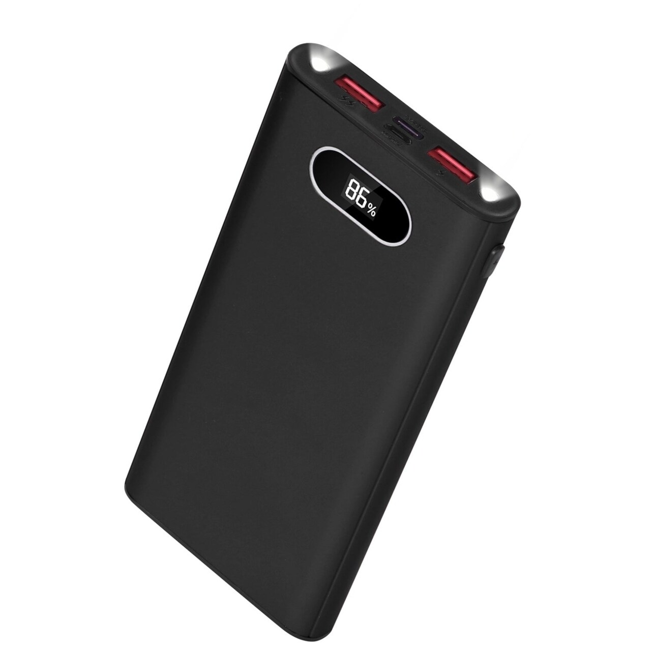 20000Mah Power Bank Portable Charger External Battery Pack 22.5W Super Fast Charging With Led Display Flashlight Fit For